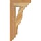Ekena Millwork Funston Slat Rough Sawn Bracket, Western Red Cedar, 4"W x 14"D x 26"H BKT04X14X26FST06RWR - alternate 4